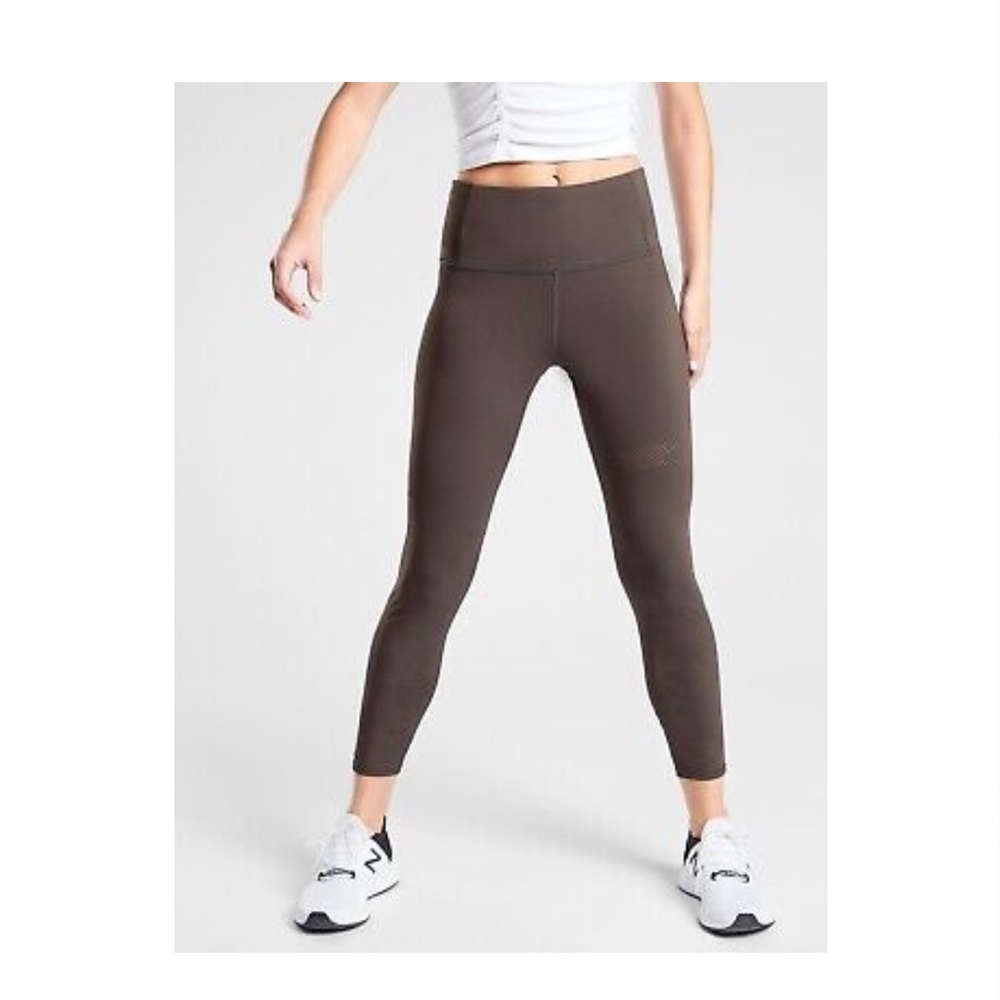 Athleta medium Persistence Laser Cut 7/8 Tight